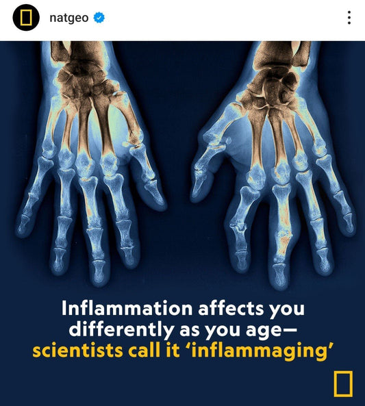 What is ‘inflammaging’? Here's how inflammation affects you differently as you age. - Cellev8 Nutrition, Inc.