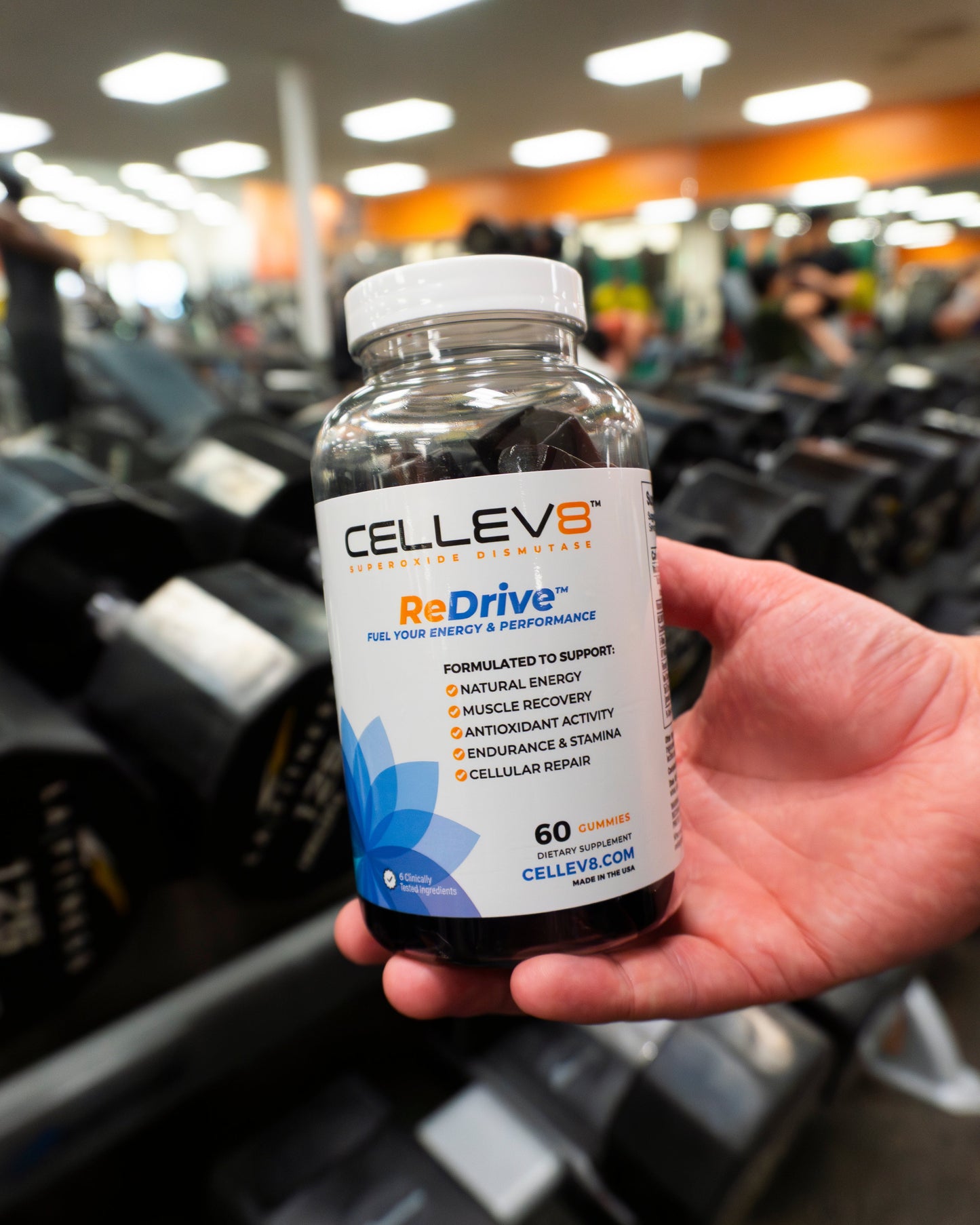 ReDrive Performance Gummies (60ct. Bottle) - Cellev8