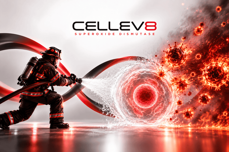 Your Cells Make Tiny Fires Daily: Oxidative Stress & SOD Explained - Cellev8 Nutrition, Inc.