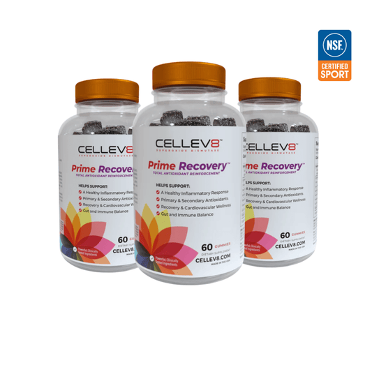 3 - Pack Prime Recovery Gummies 60ct. Bundle - Cellev8 Nutrition, Inc.