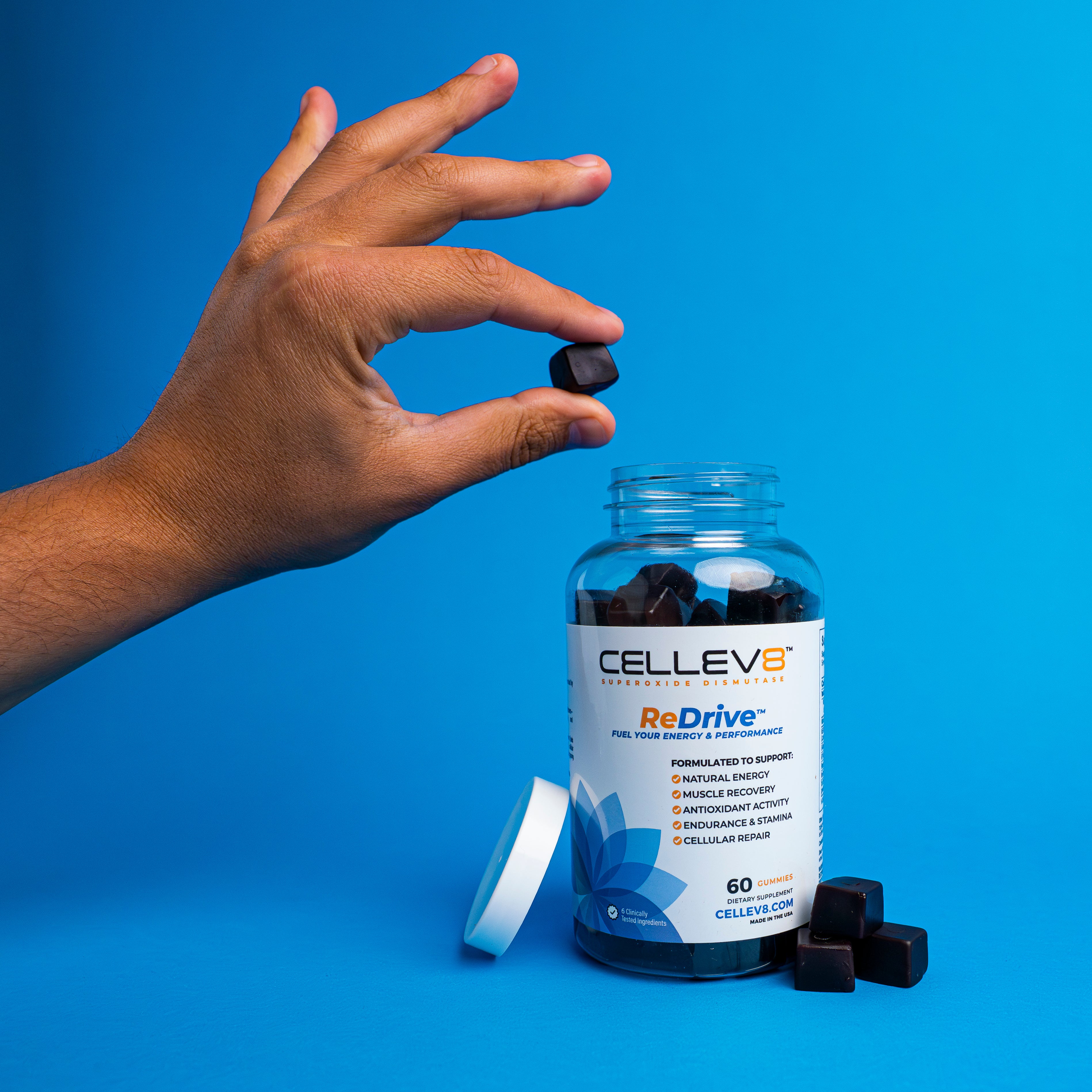 ReDrive Performance Gummies (60ct. Bottle) ndash; Cellev8