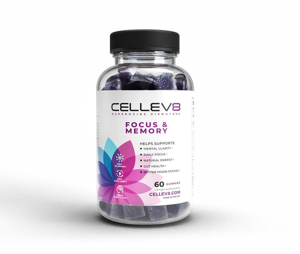 Focus & Memory Gummies (60ct. Bottle)