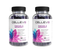 Cellev8 Focus & Memory Gummies 2 Bottles
