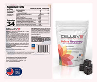 Cellev8 Prime Recovery Gummies Supplement Facts