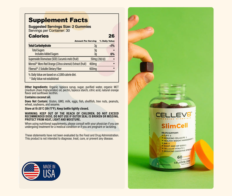 SlimCell™ Gummies (60ct. Bottle)
