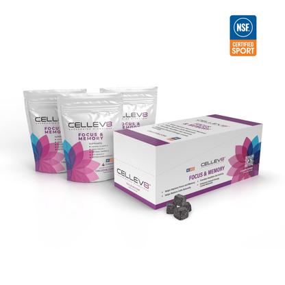 Focus & Memory Gummies (20 4ct. Packs) - Cellev8