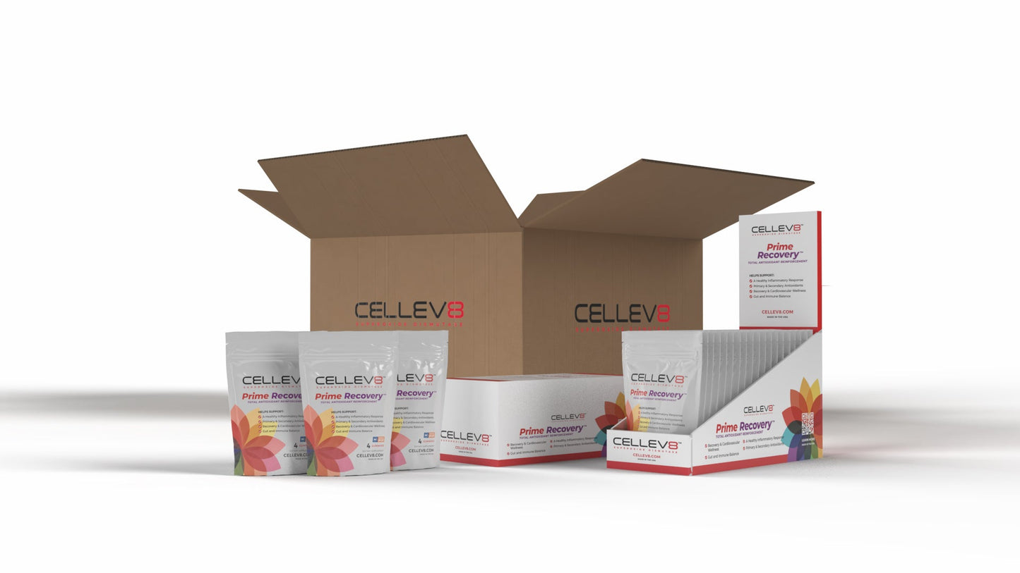 Prime Recovery 4ct. Packs Case - Cellev8 Nutrition, Inc.