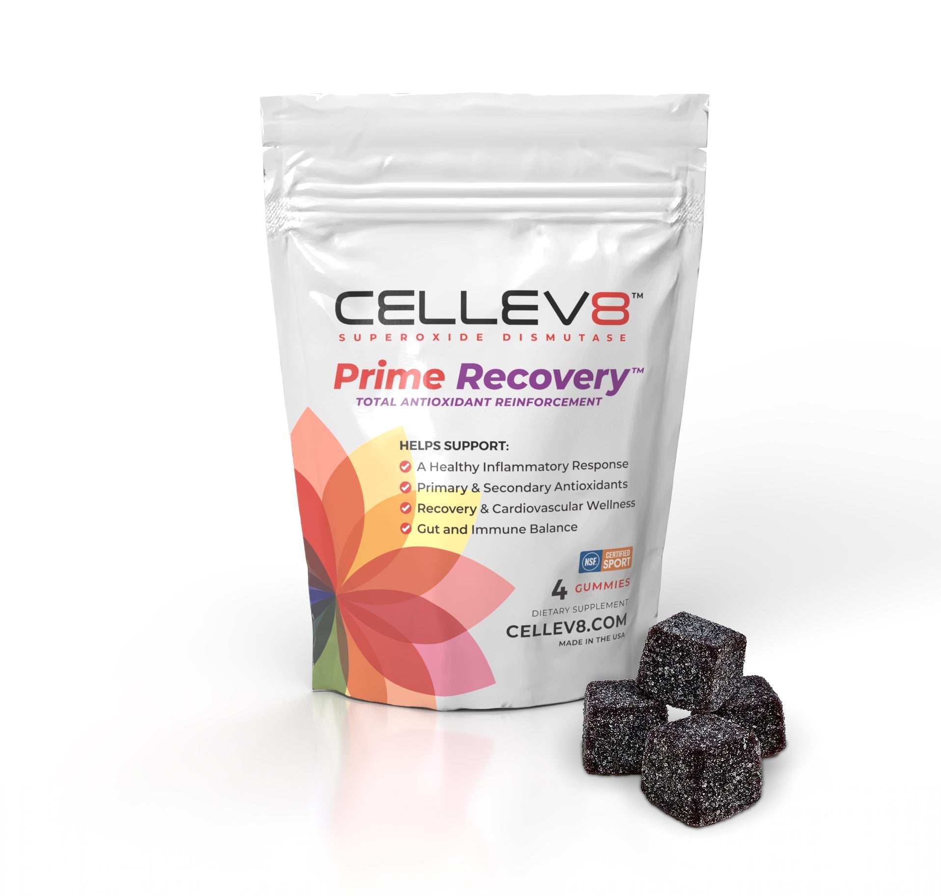 Prime Recovery Gummies (20 4ct. Packs) - Cellev8 Nutrition, Inc.