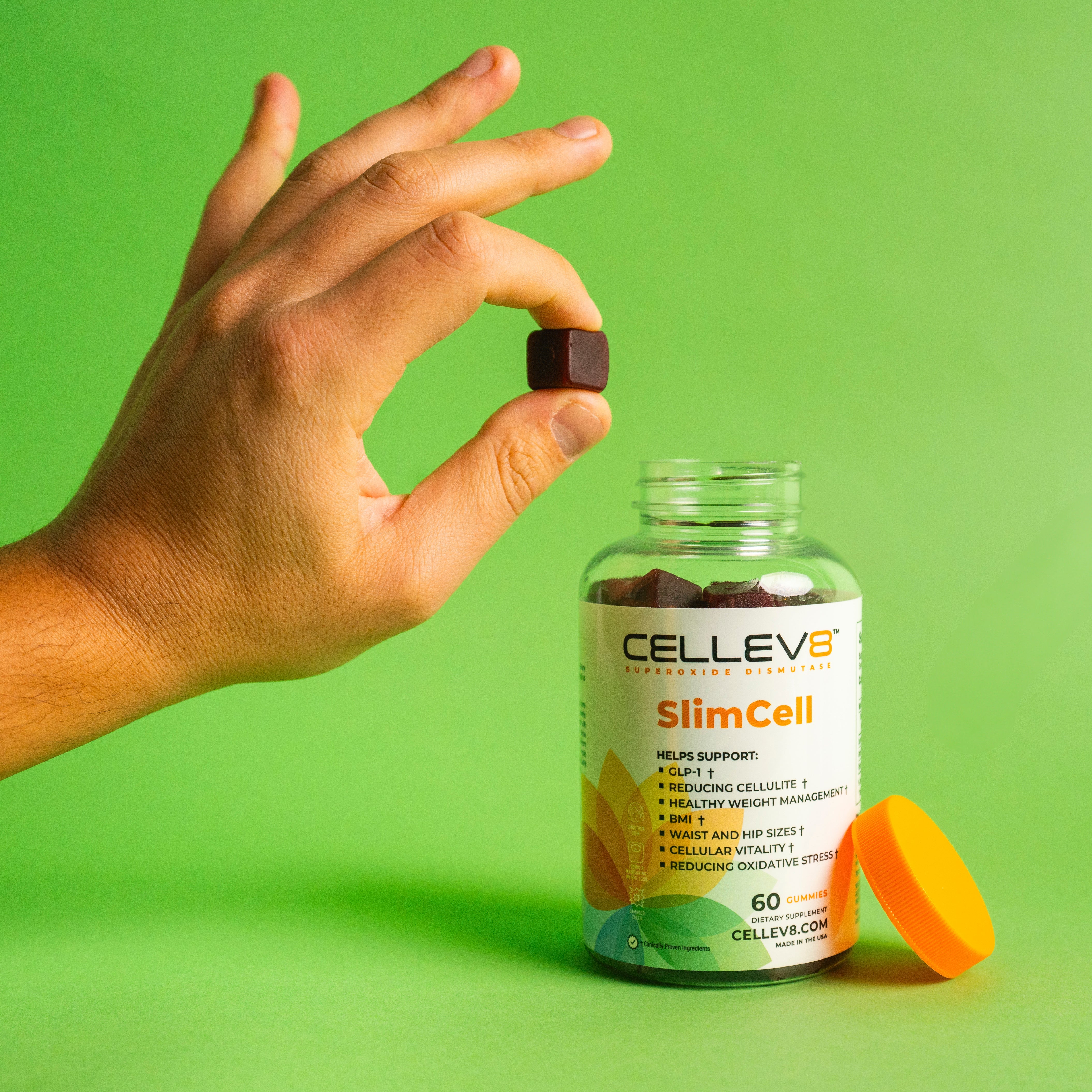 SlimCell® Gummies (60ct. Bottle) - Cellev8