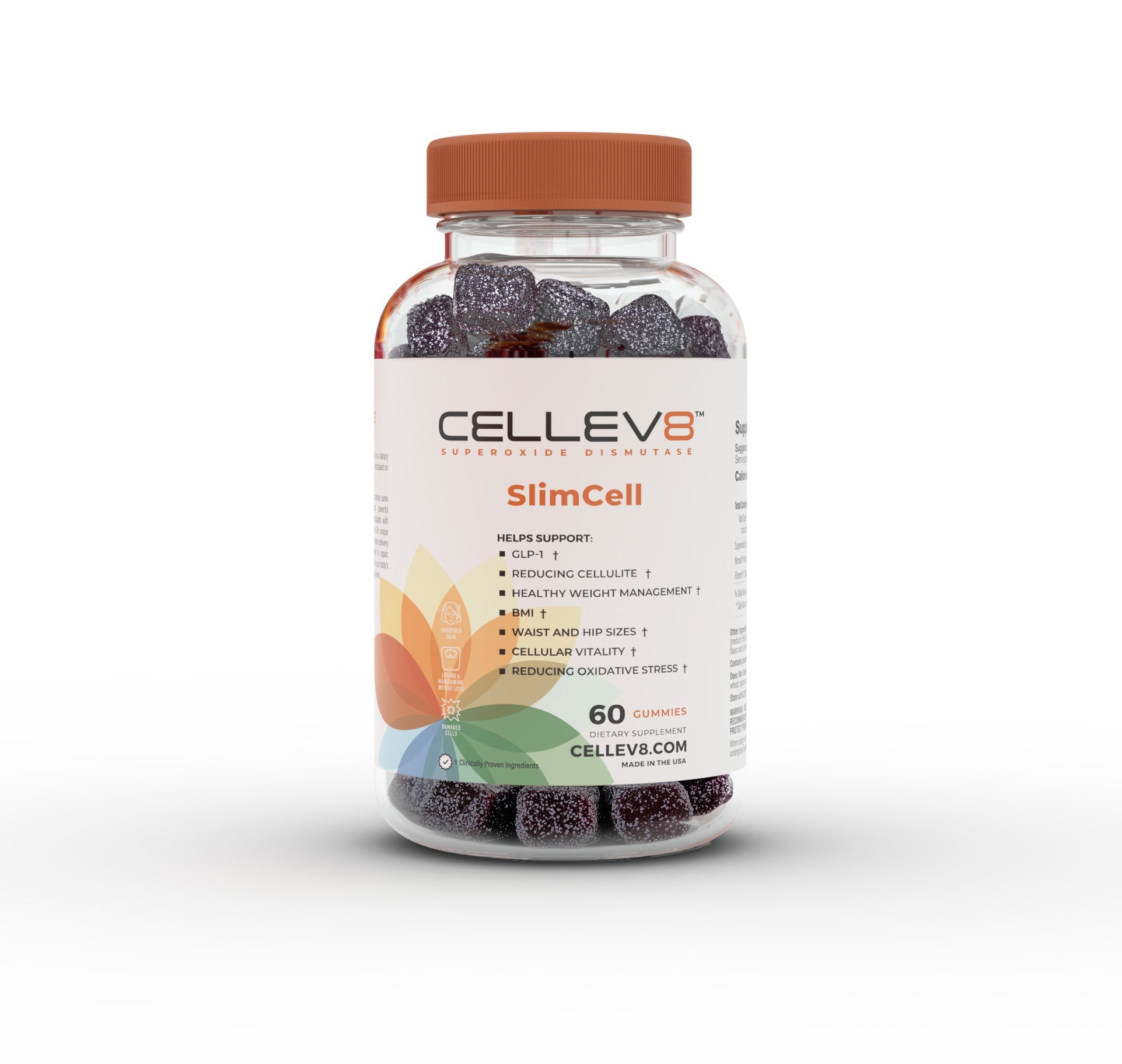 SlimCell® Gummies (60ct. Bottle) - Cellev8